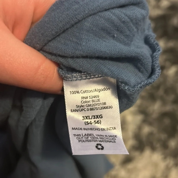 Blue George Pocket Tee - Picture 4 of 4